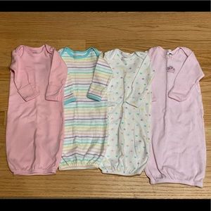 4 Piece Bundle of Baby Nightgowns